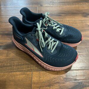Altra Torin 7 Road Running Shoe in Deep Teal/Pink